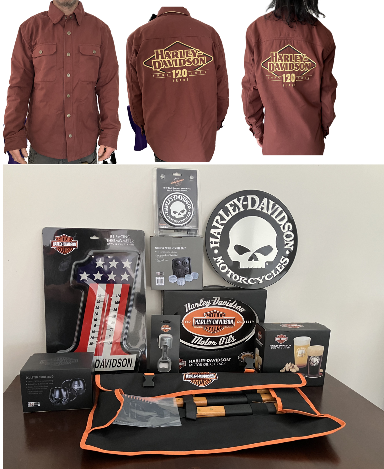 HARLEY DAVIDSON Merchandise and Clothing Raffle Entry