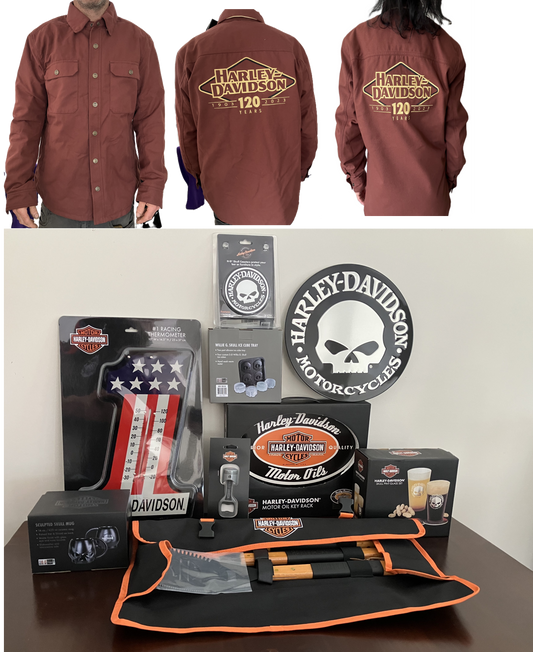 HARLEY DAVIDSON Merchandise and Clothing Raffle Entry